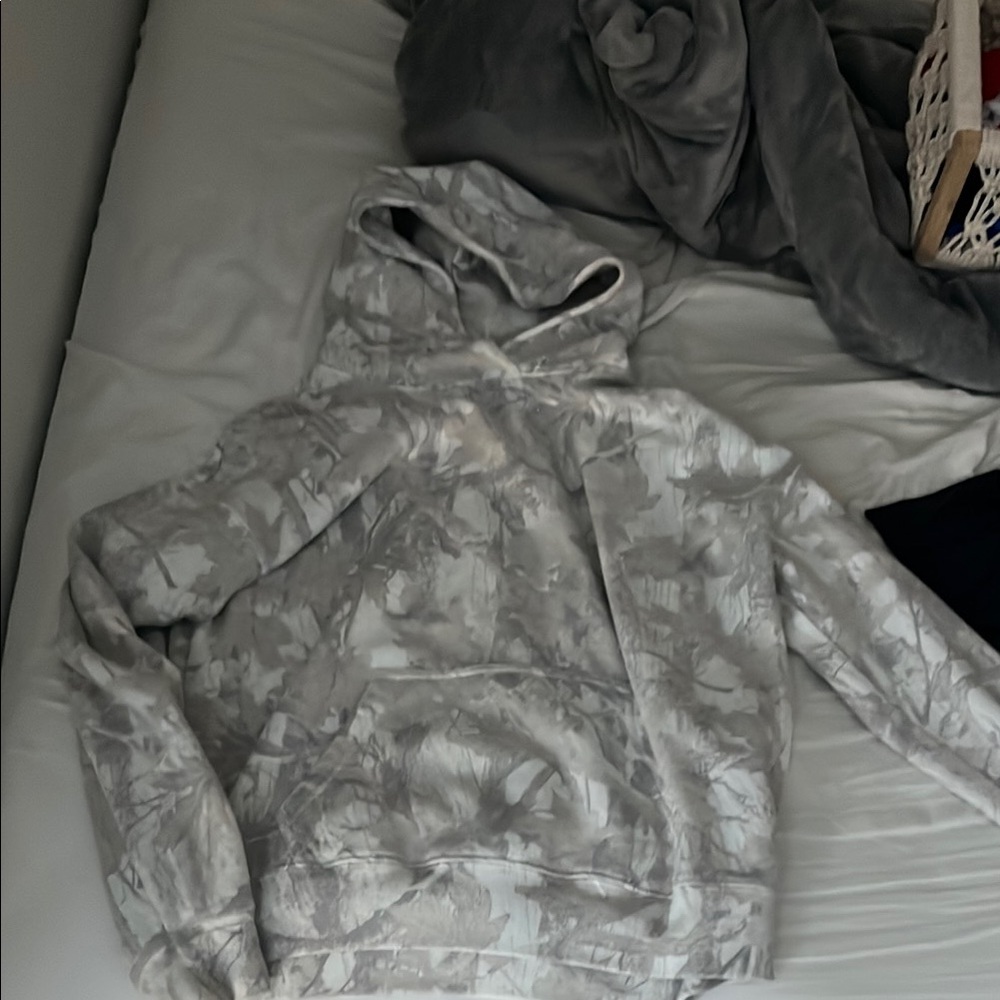 Gray Camouflage hoodie